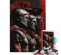 1000 Piece Jigsaw Puzzles for Adults Jigsaw Sparta Warrior 1000 Piece Jigsaws Toy Wall Decor Precision Cutting Deal As Gifts for The Whole Family (75x50cm)