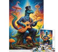 1000 Piece Jigsaw Puzzles for Adults Jigsaw Steampunk Dinosaur Ballads Hands-on Game Family Activities Educational Toy Help The Brain Exercise (75X50CM)