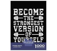 1000 Piece Jigsaw Puzzles for Adults Jigsaw Strongest Version Of You Jigsaw Puzzle Toy Wall Decor But Fun And Humorous Fun at Home Activities, 38x26cm/1000pcs