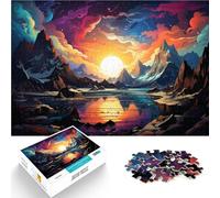 1000 Piece Jigsaw Puzzles for Adults Jigsaw Sweden s east coast Educational Puzzle Family Game 26x38cm is ideal as gifts for the whole family