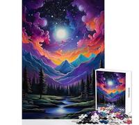 1000 Piece Jigsaw Puzzles for Adults Jigsaw The Brightest Star Toy Wall Decor Gift Birthday Impossible Game Fun Activities at Home Size 50x75cm