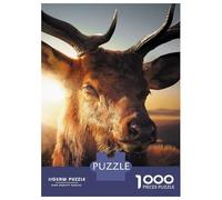 1000 Piece Jigsaw Puzzles for Adults Jigsaw The Deer Adult Jigsaw Puzzle Hands-on Game Perfect Decoration Challenging Game Gifts 70x50cm/1000pcs