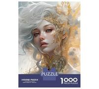 1000 Piece Jigsaw Puzzles for Adults Jigsaw The Divine Blossom of Elysium Jigsaw for Adults Relax Games Improve Memory Challenging Game Gifts 52x38cm/1000pcs