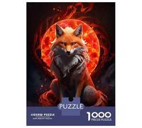 1000 Piece Jigsaw Puzzles for Adults Jigsaw The Firebrand in Fur Teenager Puzzles Relaxing Games Hand Speed Race Christmas Birthday Gifts 70x50cm/1000pcs