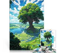 1000 Piece Jigsaw Puzzles for Adults Jigsaw The Giant Tree Staycation: Zeit totschlagen Geschenkideen50x70cm