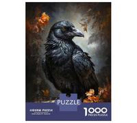 1000 Piece Jigsaw Puzzles for Adults Jigsaw The Raven Scholar Adult Jigsaw Puzzle Toy Wall Decor A Work of Art Fun Activities at Home 70x50cm/1000pcs