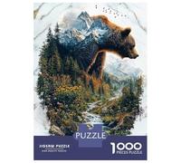 1000 Piece Jigsaw Puzzles for Adults Jigsaw The Solitary Wanderer Adult Jigsaw Puzzle Hands-on Game Perfect Decoration Challenging Game Gifts 52x38cm/1000pcs