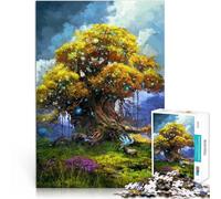 1000 Piece Jigsaw Puzzles for Adults Jigsaw The Tree of Wisdom Analysis and logic for is ideal as a gift for the whole family 50x70cm