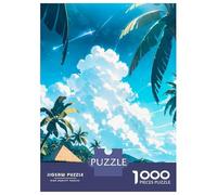 1000 Piece Jigsaw Puzzles for Adults Jigsaw Tranquil Tides Puzzles for Adults Anti-Stress Toys But Fun And Humorous Challenging Game Gifts 52x38cm/1000pcs
