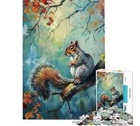 1000 Piece Jigsaw Puzzles for Adults Jigsaw Tree Dweller Teenager Puzzles Brain Teaser Game A Work of Art Challenging Game Gifts (Size 38x52cm)