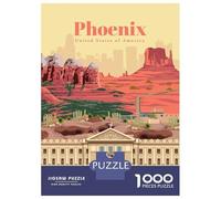 1000 Piece Jigsaw Puzzles for Adults Jigsaw Trip to Phoenix Jigsaw for Adults Relax Games Improve Memory Challenging Game Gifts 70x50cm/1000pcs