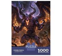 1000 Piece Jigsaw Puzzles for Adults Jigsaw Twisted Demon Fury Jigsaws for Adults DIY Toys Birthday Present Challenging Game Gifts 52x38cm/1000pcs