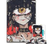 1000 Piece Jigsaw Puzzles for Adults Jigsaw Weirdcore Big Eye Anime Girl Brainteaser Family Games Wall Decoration Gifts Ideas (38x52cm)