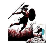 1000 Piece Jigsaw Puzzles for Adults Jigsaw What A Spartan's Spear Aches For for Educational Game Challenge Toy Practical Game Stress Reliever Funny Gifts (Size 50x75cm)