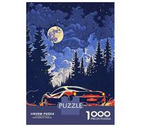 1000 Piece Jigsaw Puzzles for Adults Jigsaw Wild Race In Forest Jigsaws for Adults Toy Wall Decor Staycation Kill Time Unique Birthday And Xmas Gifts 52x38cm/1000pcs
