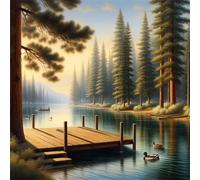 1000 Piece Jigsaw Puzzles for Adults Jungle River Bridge, Educational Games, Impossible Hard Difficult Challenging, Relaxation Jigsaw Puzzles for Adults 1000 Pieces 25.6x25.6 inch