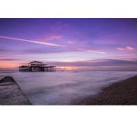 1000 Piece Jigsaw Puzzles for Adults Kids - Jigsaw Puzzles for Adults 1000 DIY Puzzle Toys, Sea, Strait, England, Pier, Great Britain, Brighton 38x26CM