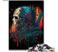 1000 Piece Jigsaw Puzzles for Adults Killer, Challenging Game And Family Play with Fully Interlocking Randomly Shaped Pieces (Size 50x75cm)