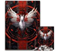 1000 Piece Jigsaw Puzzles for Adults King Fantasy Phoenix BirdImpossible Jigsaw Puzzles for Adults Interactive Family Game DIY Home Decor Brain Challenge Gift 1000 PCS(75x50cm)