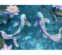 1000 Piece Jigsaw Puzzles for Adults, Koi dream Wooden Puzzle Hard Difficult Challenging Puzzle, jigsaw Puzzle 29.5 x 19.7 inches, Stress Relief Wall Decor, Educational Games, w0-367