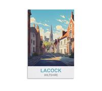 1000 piece jigsaw puzzles for adults，Lacock Wiltshire Jigsaw Puzzles 1000 Pieces for Adults Painting Puzzle 1000 Pieces DIY Challenging Puzzles for Adults 70x50cm