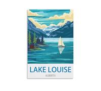 1000 Piece Jigsaw Puzzles for Adults Lake Louise Alberta Jigsaws Puzzles 1000 Pieces Teens Kids Jigsaw Entertainment Toys Brain Challenge Puzzle 52 * 38cm