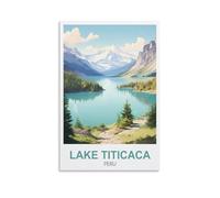 1000 piece jigsaw puzzles for adults，Lake Titicaca Perus paper Puzzle Jigsaw Puzzle Artwork Intellective Educational Toys Gifts 52x38cm