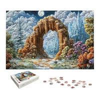 1000 Piece Jigsaw Puzzles for Adults, Landscape Jigsaw Puzzles for Adults 1000, Aesthetics Jigsaws for Family Educational Games, Wooden Puzzle with Gift Box, Unique Gifts for Women, Home Decor, -6982