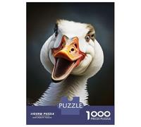 1000 Piece Jigsaw Puzzles for Adults Laughing Duck Adult Puzzles Hands-on Game Stress Reliever Difficult And Challenge 38x26cm/1000pcs