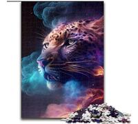 1000 Piece Jigsaw Puzzles for Adults Leopard Nebula Puzzles for Adults size 50x75cm for Family And Friends, Suitable for Ages 14+