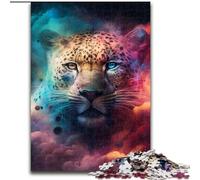 1000 Piece Jigsaw Puzzles for Adults Leopard Nebula Puzzles for Adults size 50x75cm for Home Decor & Holiday Fun