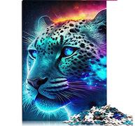 1000 Piece Jigsaw Puzzles for Adults Leopard Puzzle for Adults Cardboard puzzles Challenging Game (Size 26x38cm)