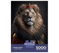1000 Piece Jigsaw Puzzles for Adults Lion King Jigsaws for Adults Brain Teaser Game Stress Reliever for Is Ideal As A Gift 70x50cm/1000pcs