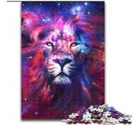 1000 Piece Jigsaw Puzzles for Adults Lion Nebula 1000 Piece Jigsaw Puzzles for Adults DIY Home Decor Brain Teaser Game for Teenagers Size 26X38CM