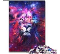 1000 Piece Jigsaw Puzzles for Adults Lion Nebula Wooden Puzzles An for Christmas Or Birthdays Size 50X75CM