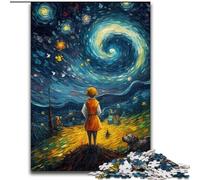 1000 Piece Jigsaw Puzzles for Adults Little Prince of The Night Sky Puzzles for 1000 Piece Christmas Halloween Mother's Day New Year Easter Gift (Size 50x75cm)