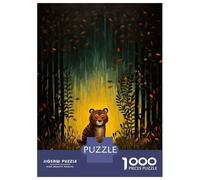 1000 Piece Jigsaw Puzzles for Adults Little Tiger Cub Adult Puzzles Hands-on Game Stress Reliever Difficult And Challenge 52x38cm/1000pcs
