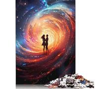 1000 Piece Jigsaw Puzzles For Adults Love Of The Black Hole Square Puzzles for Adults & Paper Puzzles Educational Game 1000pcs (38x26cm)