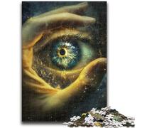 1000 Piece Jigsaw Puzzles for Adults Magic Eye Stress Reliever Difficult Challenge Suitable for Desktop Decoration 50x75cm