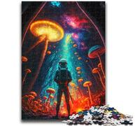 1000 Piece Jigsaw Puzzles for Adults Magic Mushrooms Stress Reliever Difficult Challenge Suitable for Desktop Decoration 50x75cm