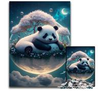 1000 Piece Jigsaw Puzzles for Adults Majestic Panda Bear cardboard Jigsaw Puzzles for Adults DIY Home Decor Gift, Adult Brain Teaser 26X38CM/10.23x14.96inch