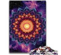 1000 Piece Jigsaw Puzzles for Adults Mandala Puzzles for Teenagers,Stress Reliever Difficult Challenge Secret Santa Gifts (50x75cm)