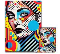 1000 Piece Jigsaw Puzzles for Adults Masterpiece Style PortraitPaper Jigsaw Perfect Home Or Office Decor Ideal 1000 PCS(38x26cm)
