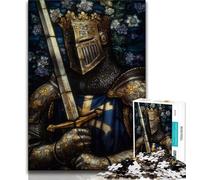 1000 Piece Jigsaw Puzzles for Adults Medieval Knights Teenager Puzzles,Relax Games Is Ideal As A Gift for The Whole Family (size 75x50cm)