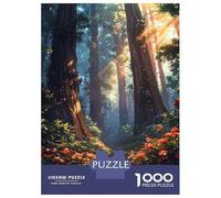1000 Piece Jigsaw Puzzles for Adults Mistery Trail Jigsaws for Adults Brain Teaser Game Stress Reliever for Is Ideal As A Gift 38x26cm/1000pcs