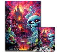 1000 Piece Jigsaw Puzzles for Adults Monster World Impossible Jigsaw Puzzles for Adults Erfect for Home Decor, Birthdays, Holidays, And Gifts 1000 PCS(38x26cm)