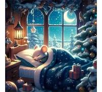 1000 Piece Jigsaw Puzzles for Adults Moonlit Night Mouse, Impossible Puzzle for adults, Challenging Adult jigsaw puzzles 1000 pieces, puzzle Classic Educational Games, Fun Activity for Family