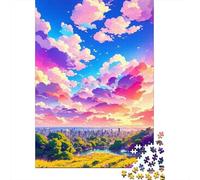 1000 Piece Jigsaw Puzzles for Adults Morning Walk Jigsaw Puzzles for Adults, Wooden Puzzles Educational Stress Relief Toy Puzzle 1000pcs (75x50cm)