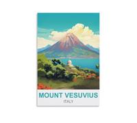 1000 piece jigsaw puzzles for adults，Mount Vesuvius Italys Jigsaw Puzzles 1000 Pieces for Adults Painting Puzzle 1000 Pieces DIY Challenging Puzzles for Adults 70x50cm