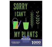 1000 Piece Jigsaw Puzzles for Adults My Plants Need Me Garden Jigsaws for Adults Brain Teaser Game Stress Reliever for Is Ideal As A Gift 52x38cm/1000pcs
